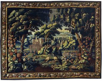 Fine Woodland Landscape Tapestry