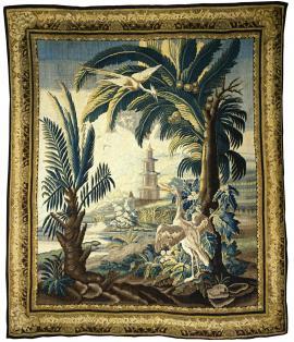 Chinoiserie Landscape Tapestry